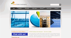 Desktop Screenshot of globalindianinvestments.com