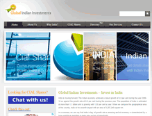 Tablet Screenshot of globalindianinvestments.com